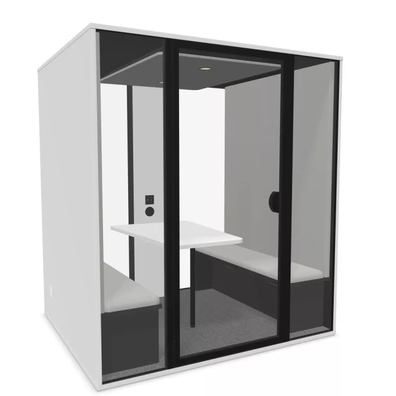 ESSENTIELLE SEI│Modèle XL│6 personnes│Cabine acoustique pleine ou vitré