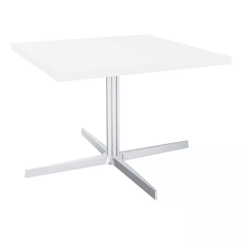 STAR│Table Basse carrée│Noir ou Blanc/Chromé STAR│Table Basse carrée│Noir ou Blanc/Chromé
