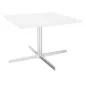 STAR│Table Basse carrée│Noir ou Blanc/Chromé STAR│Table Basse carrée│Noir ou Blanc/Chromé
