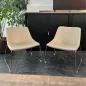 VITA│Lot de 2 Chauffeuses pieds filaires│Cannelle/Chromé VITA│Lot de 2 Chauffeuses pieds filaires│Cannelle/Chromé