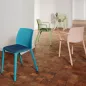 SOLÉO│Chaise collectivité│Avec accoudoirs│int-éxt.│5 coloris