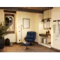 BILBAO│Fauteuil avec repose-pieds│Assise pivotante BILBAO│Fauteuil avec repose-pieds│Assise pivotante