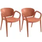 OCTAVE │Lot de 2 Siège de collectivité - visiteurs │Intérieur-Extérieur OCTAVE │Lot de 2 Siège de collectivité - visiteurs │Intérieur-Extérieur