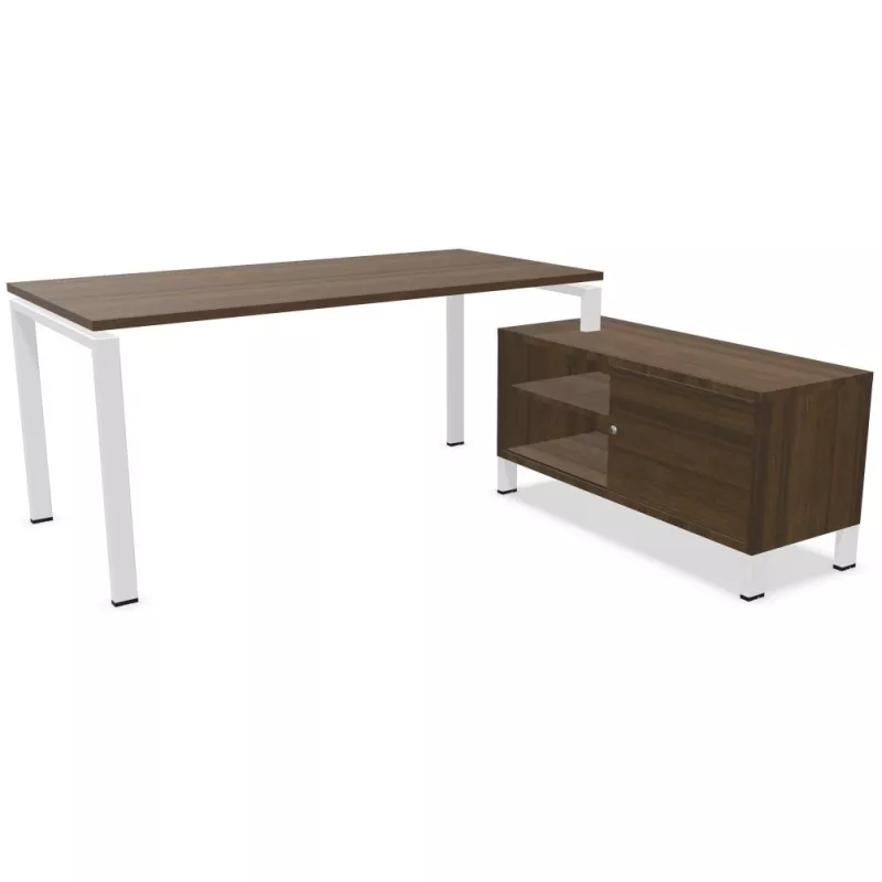 RIO DIRECTION│Bureau de direction p 80 avec rangements - L 160/180 cm RIO DIRECTION│Bureau de direction p 80 avec rangements - L 160/180 cm