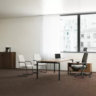 RIO DIRECTION│Bureau de direction L 200 p 100 avec rangements