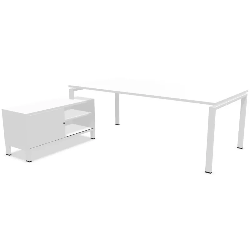 RIO DIRECTION│Bureau de direction L 200 p 100 avec rangements RIO DIRECTION│Bureau de direction L 200 p 100 avec rangements