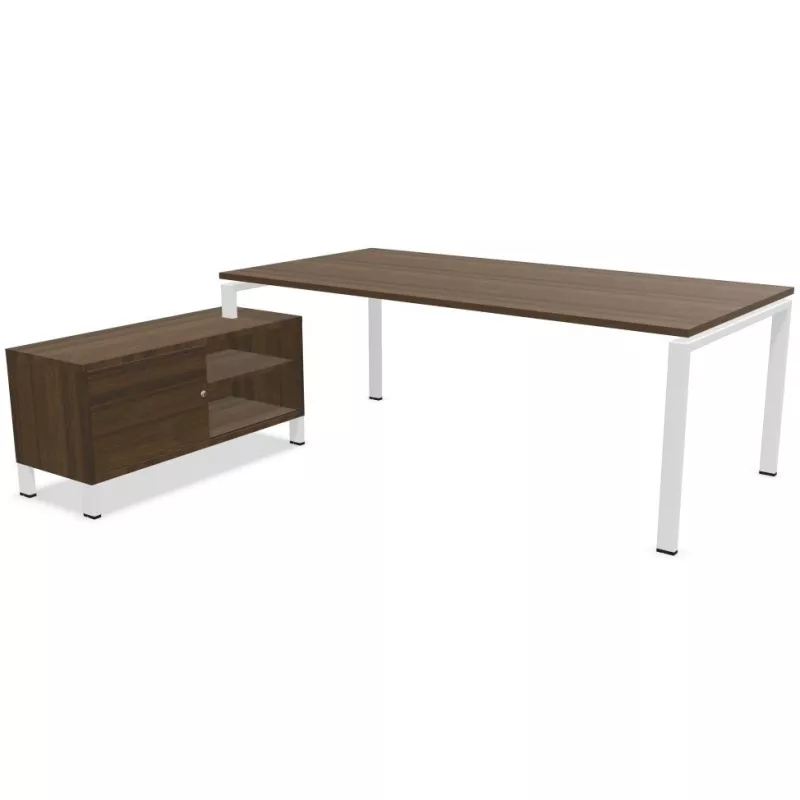RIO DIRECTION│Bureau de direction L 200 p 100 avec rangements RIO DIRECTION│Bureau de direction L 200 p 100 avec rangements