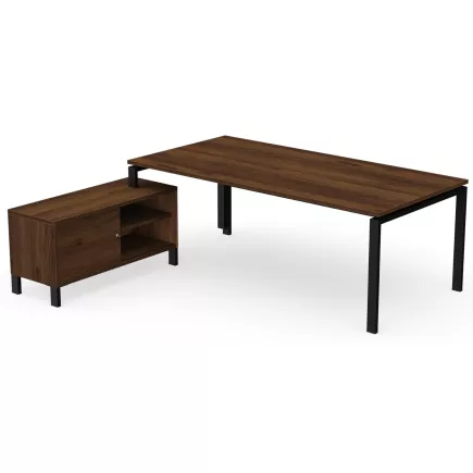RIO DIRECTION│Bureau de direction L 200 p 100 avec rangements