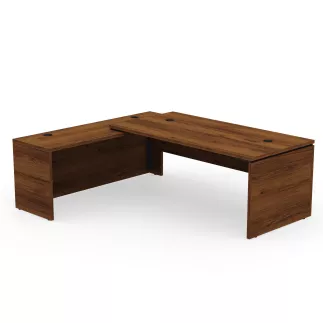 KARA│Bureau de direction avec retour│4 décors bois à choix