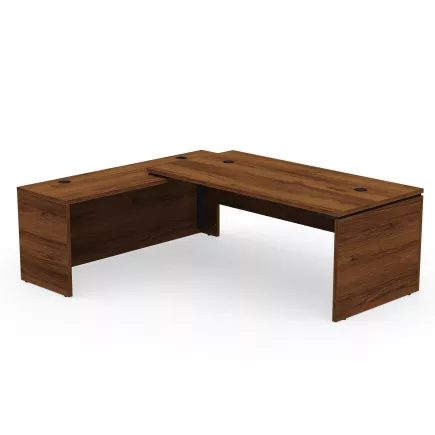 KARA│Bureau de direction avec retour│4 décors bois à choix