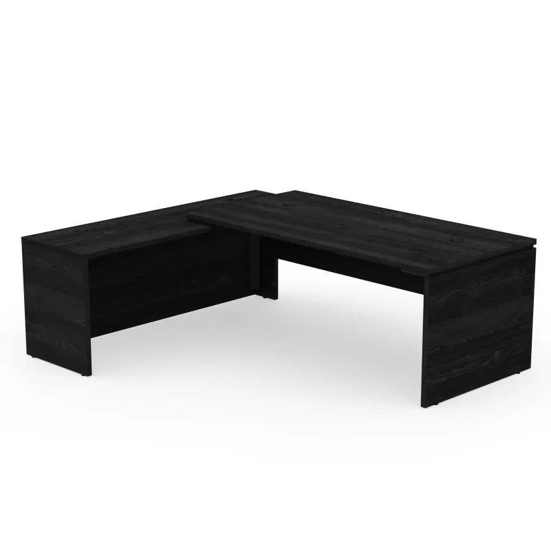 KARA DIRECTION│Bureau de direction avec retour│4 décors bois à choix