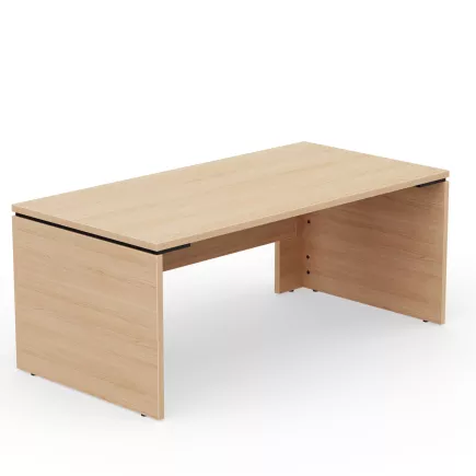 KARA│Bureau de direction droit│4 décors bois à choix