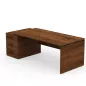KARA DIRECTION│Bureau de direction avec caisson porteur│4 décors bois à choix