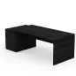 KARA DIRECTION│Bureau de direction avec caisson porteur│4 décors bois à choix