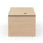 KARA DIRECTION│Bureau de direction avec caisson porteur│4 décors bois à choix