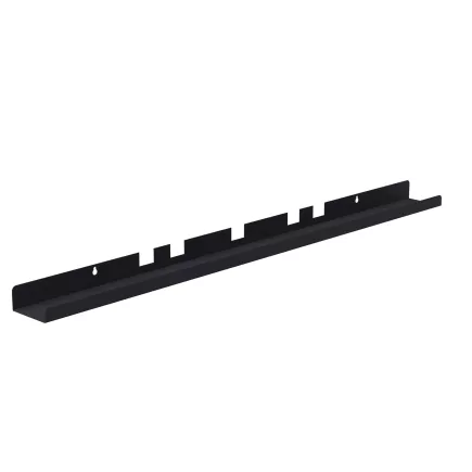 KARA│Goulotte horizontale sous bureau L 120 cm noire