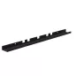KARA│Goulotte horizontale sous bureau L 120 cm noire KARA│Goulotte horizontale sous bureau L 120 cm noire