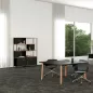 KARL RANGEMENT│Bibliothèque Largeur 141 cm avec 2 portes et 3 tiroirs│Lin / Chêne naturel KARL RANGEMENT│Bibliothèque Largeur 141 cm avec 2 portes et 3 tiroirs│Lin / Chêne naturel