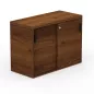 KARA RANGEMENT│Armoire Hauteur 73.5 x Largeur 100 cm - 2 portes coulissantes│4 coloris à choix