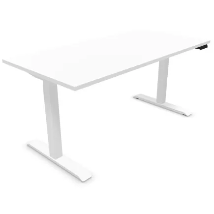 LUTZ 2 - 25MM│Bureau électrique simple motorisation - 3 mémoires de position - USB A+C