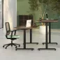 LUTZ 2 épaisseur 25MM│Bureau électrique simple motorisation - 3 mémoires de position - USB A+C