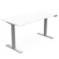 LUTZ 2 épaisseur 19MM│Bureau électrique simple motorisation - 3 mémoires de position - USB A+C