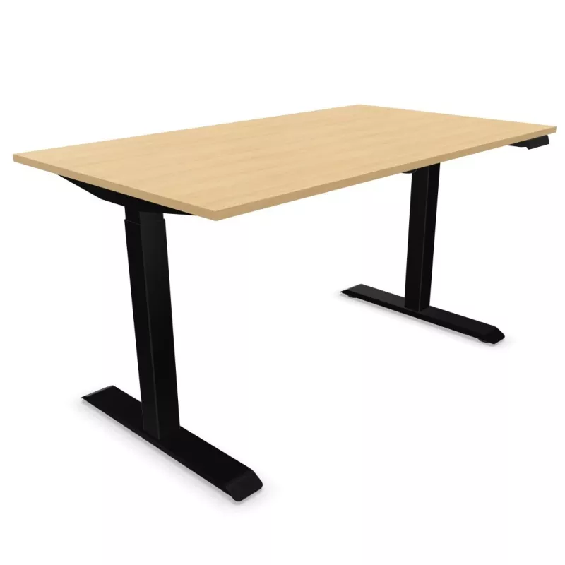 LUTZ 2 - 19MM│Bureau électrique simple motorisation - 3 mémoires de position - USB A+C LUTZ 2 - 19MM│Bureau électrique simple motorisation - 3 mémoires de position - USB A+C