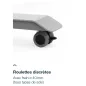 LUTZ / AXEL│Jeux de 4 Roulettes pour bureaux LUTZ / AXEL│Jeux de 4 Roulettes pour bureaux