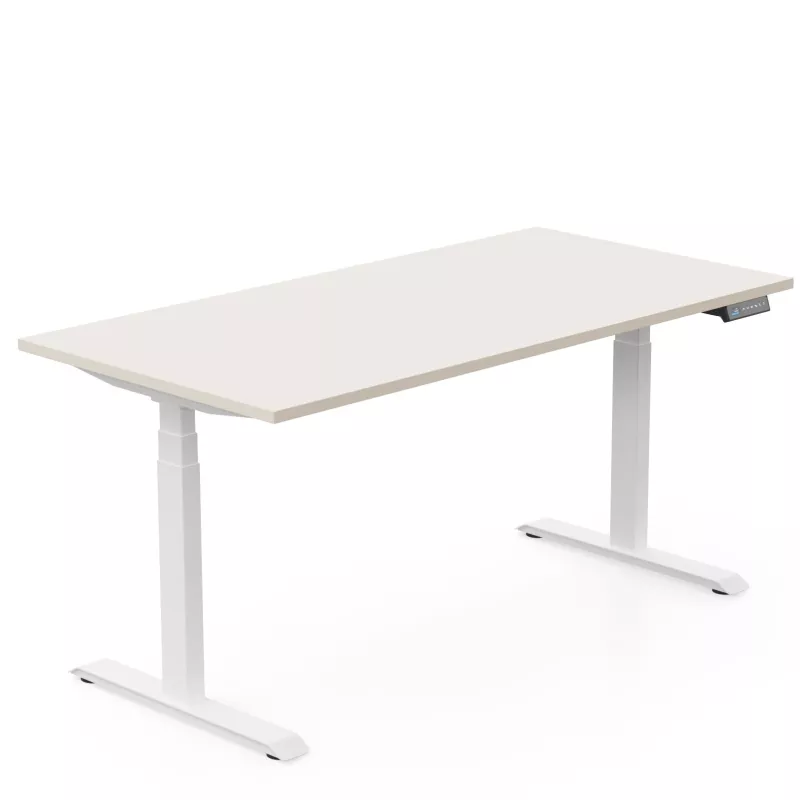 AXEL 2│Bureau électrique - p 80 cm - 4 mémoires double motorisation
