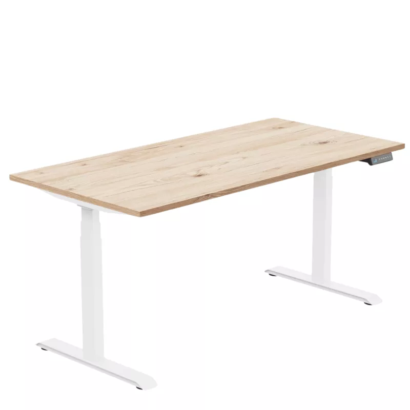 AXEL 2│Bureau électrique - p 80 cm - 4 mémoires double motorisation