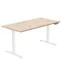 AXEL 2│Bureau électrique - p 80 cm - 4 mémoires double motorisation