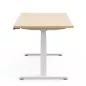 AXEL 2│Bureau électrique - p 80 cm - 4 mémoires double motorisation