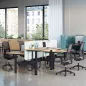 AXEL 2│Gamme 2 bureaux électriques structure partagée double motorisation