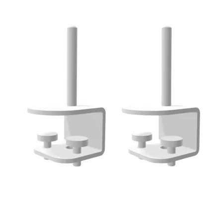 TWINS│JEU DE 2 Pinces panneaux écran - poste individuel