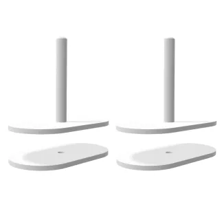 TWINS│JEU DE 2 Pinces panneaux écran - structure partagée