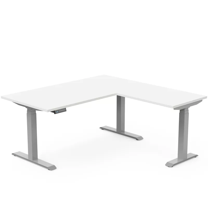 AXEL 2│Bureau électrique avec retour 60 cm - Triple motorisation