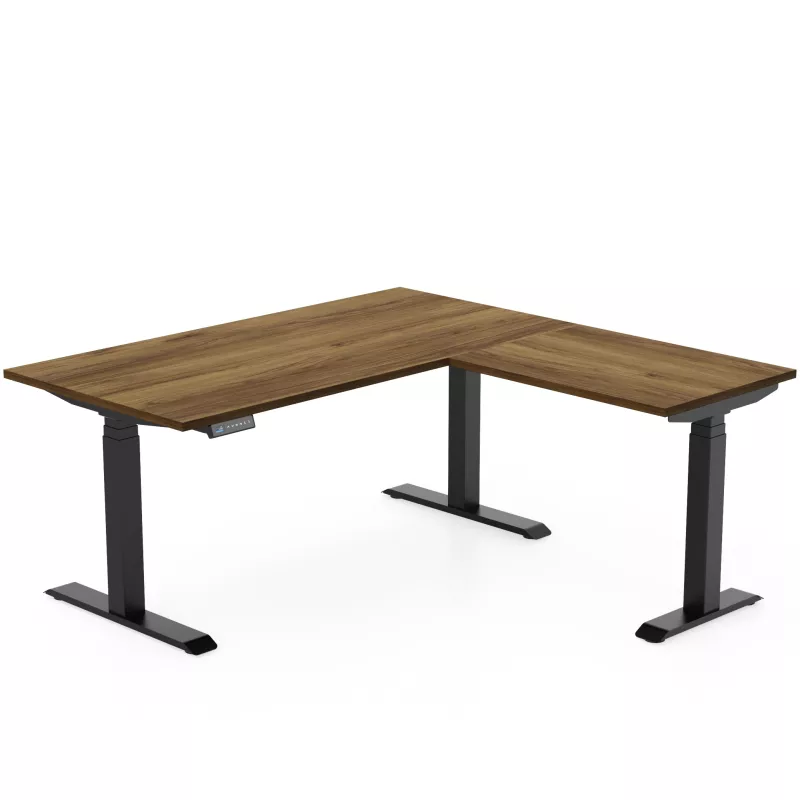 AXEL 2│Bureau électrique avec retour 60 cm - Triple motorisation