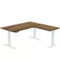 AXEL 2│Gamme bureau électrique avec retour 60 cm - Triple motorisation