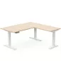 AXEL 2│Gamme bureau électrique avec retour 60 cm - Triple motorisation