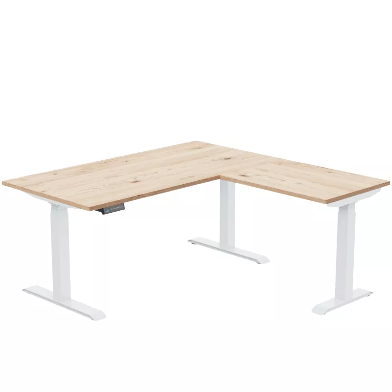 AXEL 2│Bureau électrique avec retour 60 cm - Triple motorisation