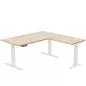 AXEL 2│Bureau électrique avec retour 60 cm - Triple motorisation