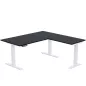 AXEL 2│Gamme bureau électrique avec retour 60 cm - Triple motorisation