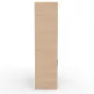 KARA RANGEMENT│Armoire Hauteur 179 x Largeur 100 cm - 2 portes coulissantes + 6 niches ouvertes│4 coloris à choix