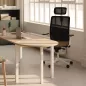 VOLT BLACK│Fauteuil de travail structure noire - Dossier résille VOLT BLACK│Fauteuil de travail structure noire - Dossier résille