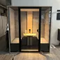 ESSENTIELLE DUO│Modèle M│2 personnes│Cabine acoustique pleine ou vitré