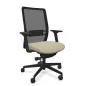 VOLT BLACK│Fauteuil de travail structure noire - Dossier résille VOLT BLACK│Fauteuil de travail structure noire - Dossier résille