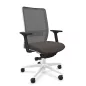 VOLT WHITE│Fauteuil de travail structure blanche - Dossier résille VOLT WHITE│Fauteuil de travail structure blanche - Dossier résille