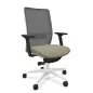 VOLT WHITE│Fauteuil de travail structure blanche - Dossier résille VOLT WHITE│Fauteuil de travail structure blanche - Dossier résille