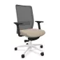 VOLT WHITE│Fauteuil de travail structure blanche - Dossier résille VOLT WHITE│Fauteuil de travail structure blanche - Dossier résille