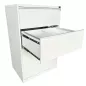 LISTA│Classeur à dossiers suspendus 4 tiroirs double largeur Profondeur 60 cm - Blanc LISTA│Classeur à dossiers suspendus 4 tiroirs double largeur Profondeur 60 cm - Blanc